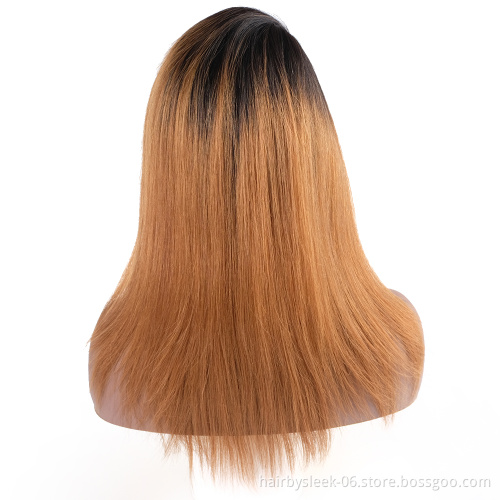 19 inches Lace Front Wigs Hd Transparent Swiss Human Hair Straight 360 Lace Frontal Wig Glueless Brazilian Virgin Full Lace Wig